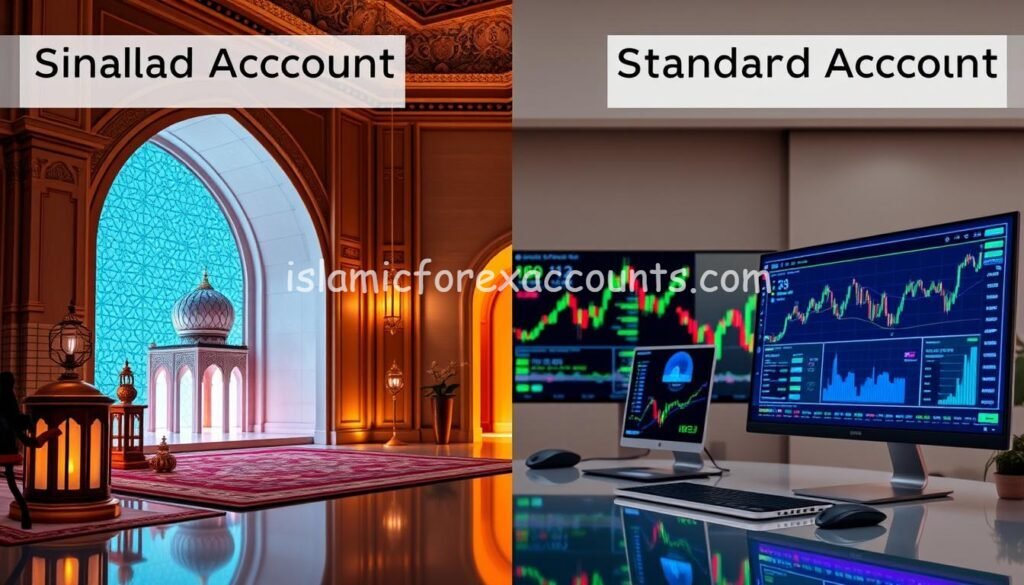 islamic accounts vs standard accounts
